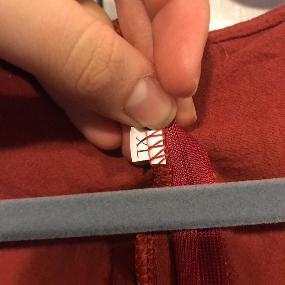 Burnt orange pantsuit - Picture 2 of 3